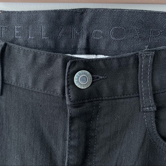 NWT Stella McCartney Black Star-Print Skinny Jeans - Picture 10 of 13